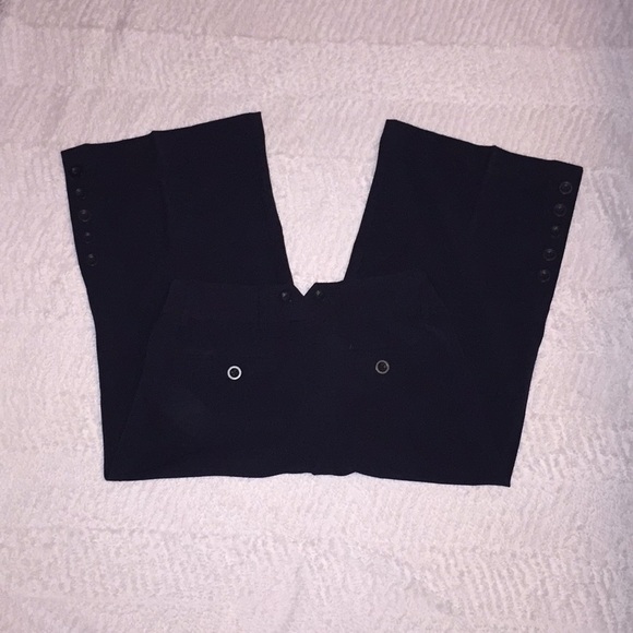 Ann Taylor,Loft, flare capris size 0 - Picture 2 of 4